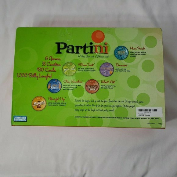Partini: The Party Game With‎ A Delicious Twist (2008) in original packaging - Picture 4 of 5